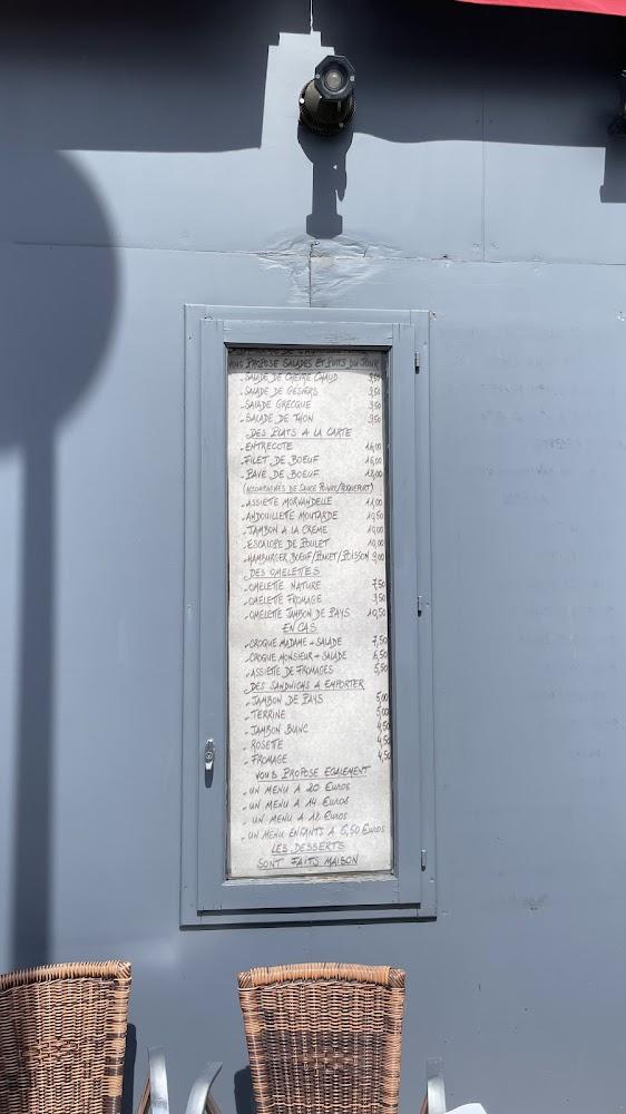 Café de L'Agriculture - Menu Image 1